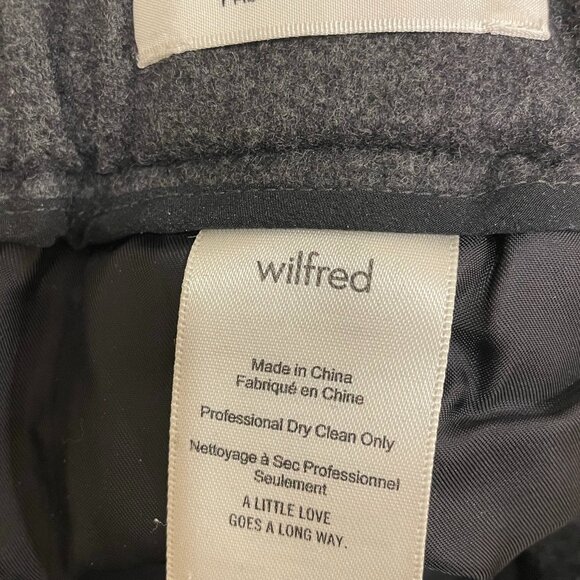 Le Fou Wilfred Grey Wool Jogger Pants - Picture 3 of 5